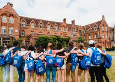 Estudiantes de inglés en Oxford